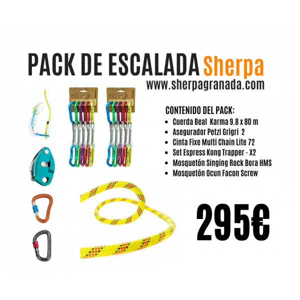 Pack Escalada Sherpa